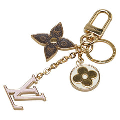 ルイ ヴィトン スプリング ストリート キーリング キーホルダー チャーム M01187 ゴールド マルチカラー メッキ PVC レディース LOUIS VUITTON 【中古】