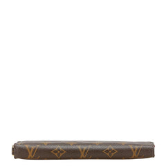 ルイ ヴィトン モノグラム ポルトフォイユ アンソリット 長財布 M60249 ブラウン ローズ PVC レザー レディース LOUIS VUITTON 【中古】