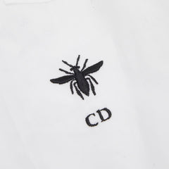 ディオール 30 MONTAIGNE BEE コットンポプリン シャツ ブラウス サイズ36 841B05A3356 ホワイト コットン レディース Dior 【中古】
