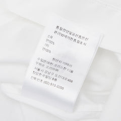 ディオール 30 MONTAIGNE BEE コットンポプリン シャツ ブラウス サイズ36 841B05A3356 ホワイト コットン レディース Dior 【中古】