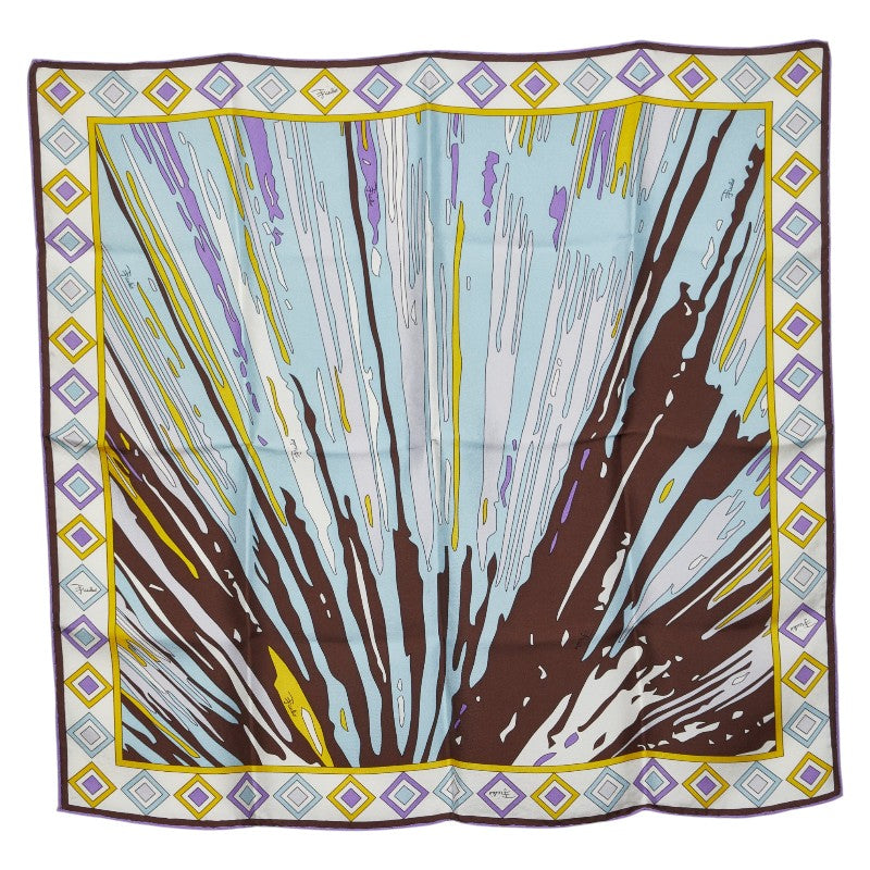 エミリオ プッチ スカーフ マルチカラー シルク レディース Emilio Pucci 【中古】