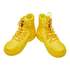 ボッテガヴェネタ パドル ボンバー ブーツ スニーカー シューズ サイズ:41 667064 イエロー ナイロン ラバー メンズ BOTTEGAVENETA 【中古】