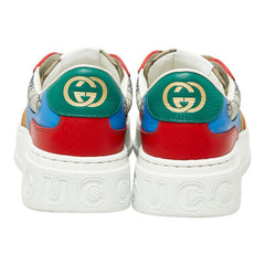 グッチ GGスプリーム ローカット スニーカー サイズ7 1/2 726828 マルチカラー PVC メンズ GUCCI 【中古】