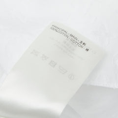 ルイ ヴィトン モノグラム ノースリーブ フリルブラウス サイズ 38 1A5M07 ホワイト コットン レディース LOUIS VUITTON 【中古】