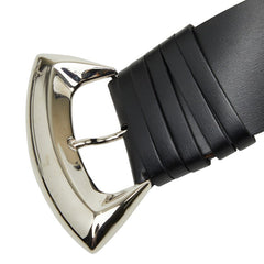 ルイ ヴィトン ベルト ブラック レザー レディース LOUIS VUITTON 【中古】