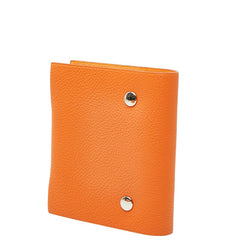 エルメス ユリス ミニ 手帳カバー システム手帳 リフィル付き オレンジ トゴ レディース HERMES 【中古】