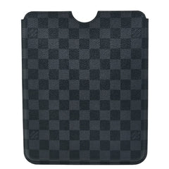 ルイ ヴィトン ダミエ グラフィット エテュイ IPAD タブレットケース N60033 ブラック グレー PVC メンズ LOUIS VUITTON 【中古】