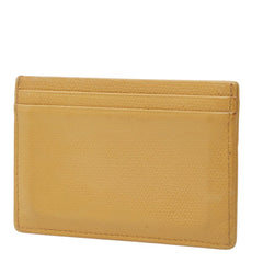シャネル ココマーク カードケース ベージュ レザー レディース CHANEL 中古