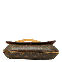 ルイ ヴィトン モノグラム ミュゼット タンゴ ショート ショルダーバッグ M51257 ブラウン PVC レザー レディース LOUIS VUITTON 【中古】