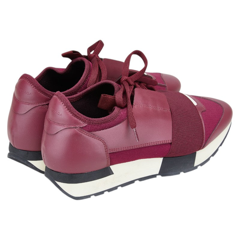 バレンシアガ スニーカー サイズ：37 レッド メッシュ レディース BALENCIAGA 【中古】