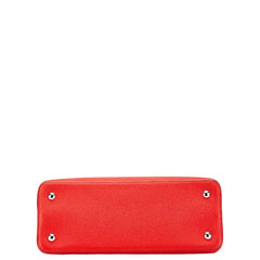 ルイ ヴィトン カプシーヌMM ハンドバッグ M94631 コクリコ レッド レザー レディース LOUIS VUITTON 【中古】