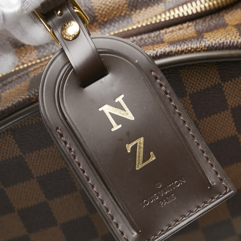 ルイ ヴィトン ダミエ ネオ エオール55 キャリーバッグ ボストンバッグ N23202 ブラウン PVC レザー レディース LOUIS VUITTON 【中古】