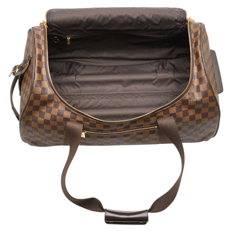 ルイ ヴィトン ダミエ ネオ エオール55 キャリーバッグ ボストンバッグ N23202 ブラウン PVC レザー レディース LOUIS VUITTON 【中古】