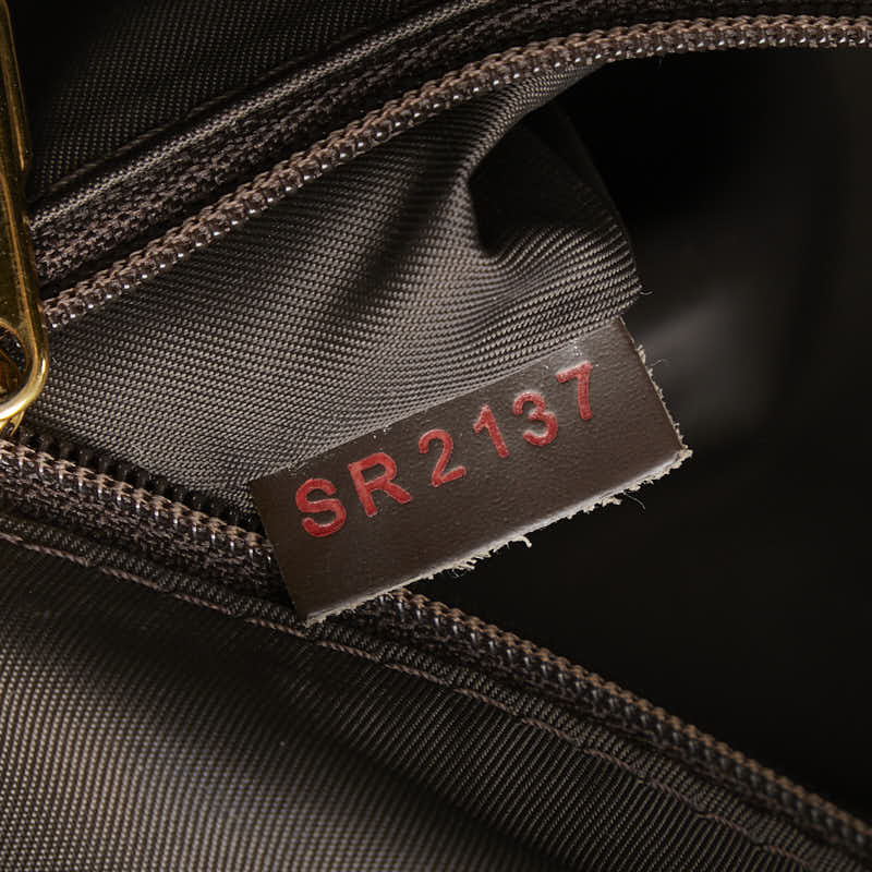 ルイ ヴィトン ダミエ ネオ エオール55 キャリーバッグ ボストンバッグ N23202 ブラウン PVC レザー レディース LOUIS VUITTON 【中古】