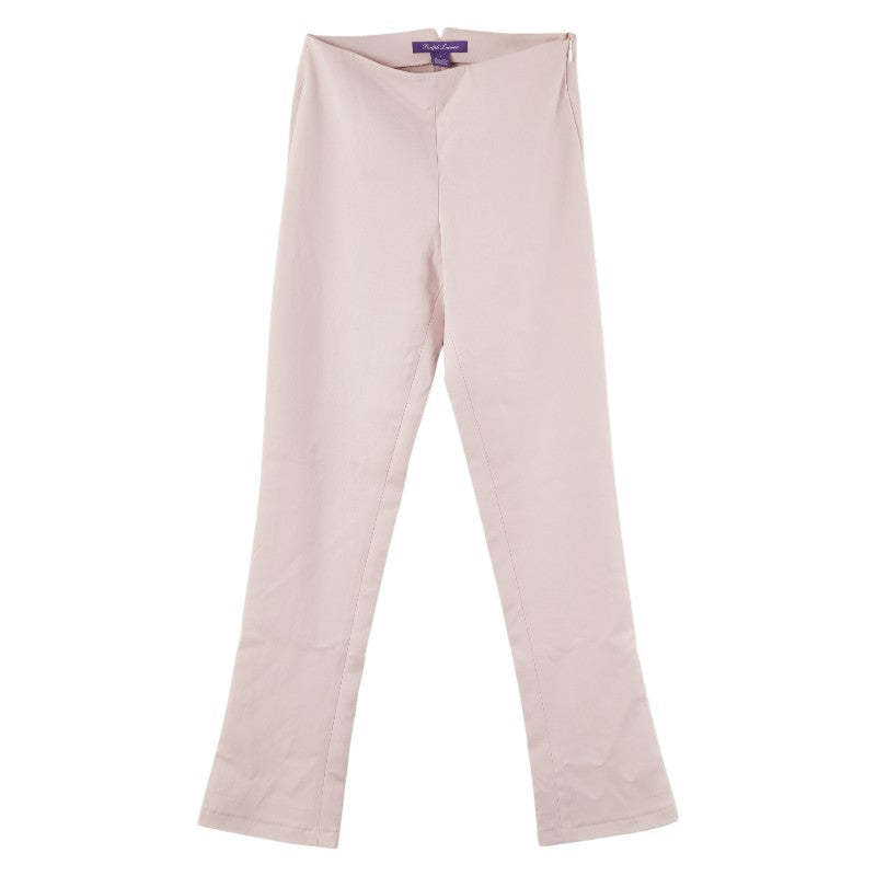 ラルフローレン パープルレーベル パンツ レギンス フレア サイズ：6 ライトピンク ウール ポリアミド レディース RALPH LAUREN 【中古】