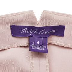 ラルフローレン パープルレーベル パンツ レギンス フレア サイズ：6 ライトピンク ウール ポリアミド レディース RALPH LAUREN 【中古】