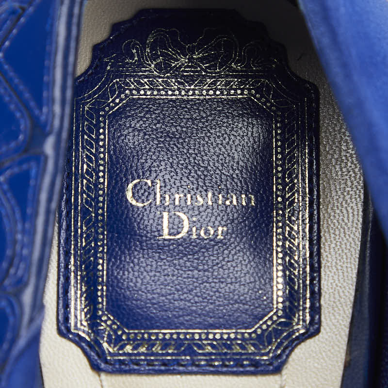 ディオール パンプス サイズ：39 ブルー レザー スエード レディース Dior 【中古】