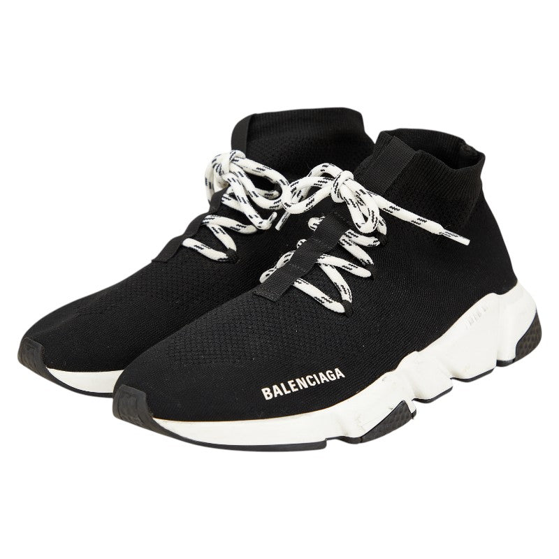 バレンシアガ スピードトレーナー スニーカー サイズ：42 ブラック ニット メンズ BALENCIAGA 【中古】