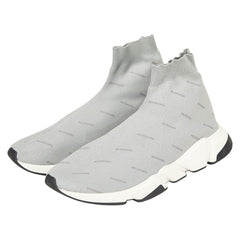 バレンシアガ スピードトレーナー ソックススニーカー サイズ:31 グレー ホワイト ファブリック メンズ BALENCIAGA 【中古】
