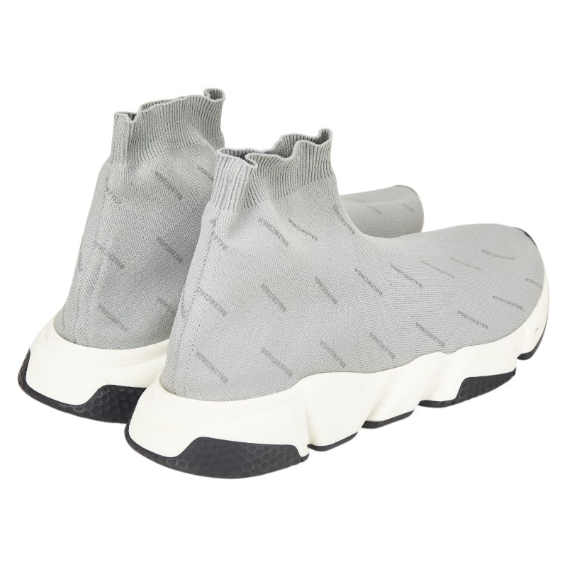 バレンシアガ スピードトレーナー ソックススニーカー サイズ:31 グレー ホワイト ファブリック メンズ BALENCIAGA 【中古】