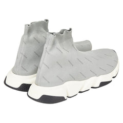 バレンシアガ スピードトレーナー ソックススニーカー サイズ:31 グレー ホワイト ファブリック メンズ BALENCIAGA 【中古】