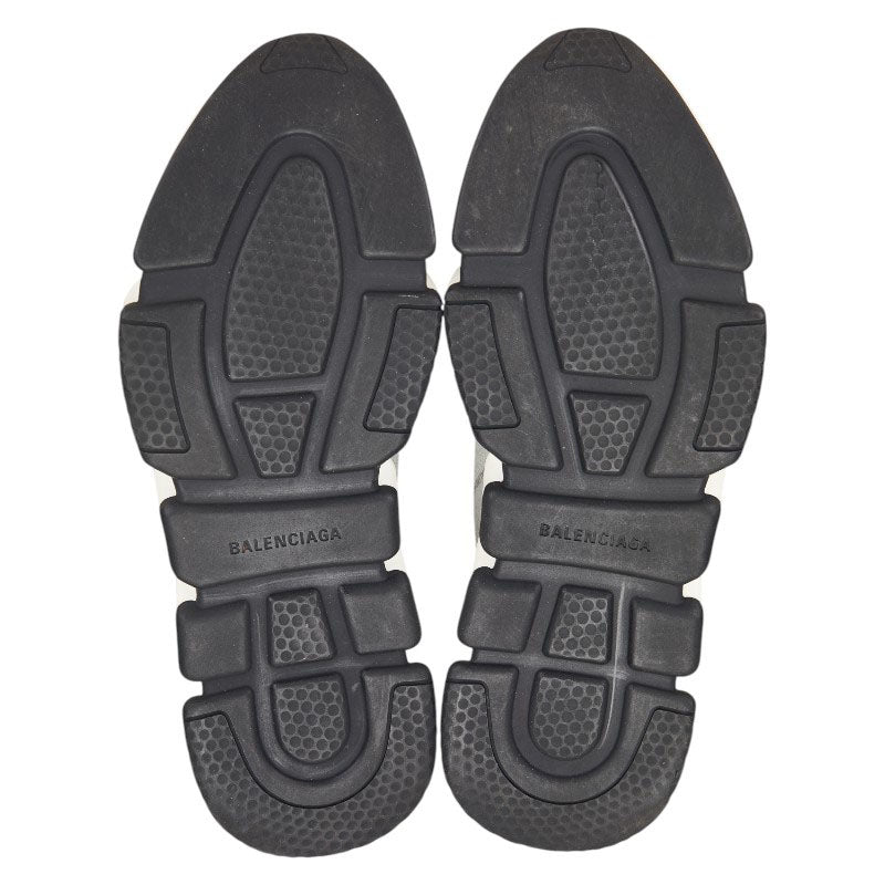 バレンシアガ スピードトレーナー ソックススニーカー サイズ:31 グレー ホワイト ファブリック メンズ BALENCIAGA 【中古】