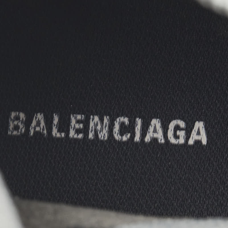 バレンシアガ スピードトレーナー ソックススニーカー サイズ:31 グレー ホワイト ファブリック メンズ BALENCIAGA 【中古】