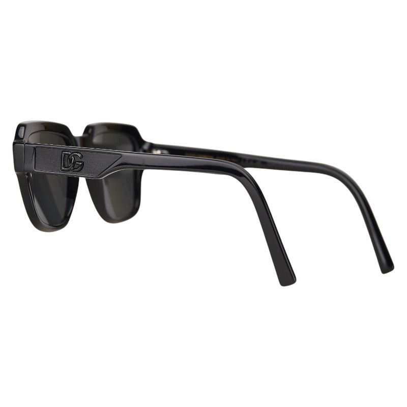 ドルチェアンドガッバーナ DGロゴ サングラス DG4402 ブラック プラスチック レディース DOLCE&GABBANA 【中古】