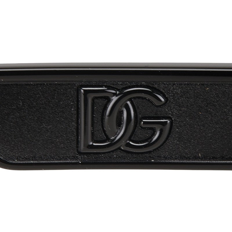 ドルチェアンドガッバーナ DGロゴ サングラス DG4402 ブラック プラスチック レディース DOLCE&GABBANA 【中古】