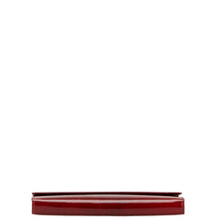 カルティエ ハッピーバースデー 長財布 ワインレッド エナメル レザー レディース CARTIER 【中古】