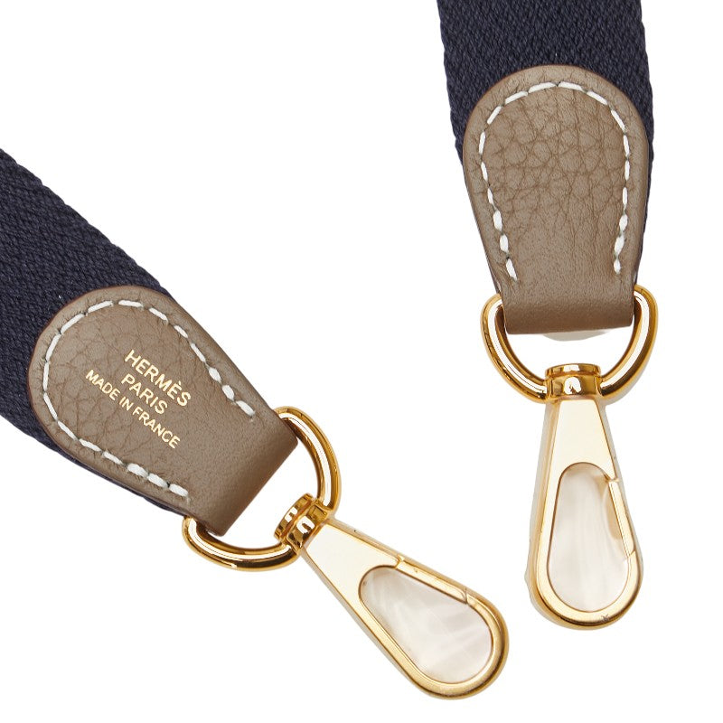 エルメス エヴリンTPM ショルダーバッグ エトゥープ ブラウン トゴ レディース HERMES 【中古】