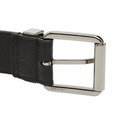 ディオール グラビティ ベルト サイズ95 4333RUFLG-H00N ブラック レザー メンズ Dior 【中古】