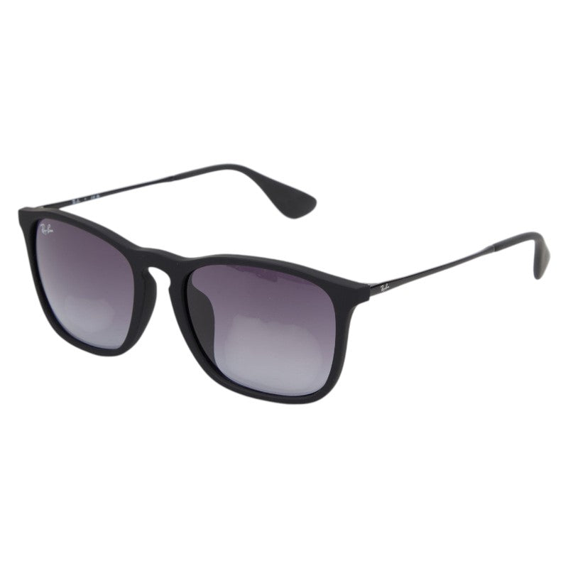レイバン クリス サングラス ウェリントン グラデーションレンズ RB4187F ブラック プラスチック ラバー メンズ Ray-Ban 【中古】