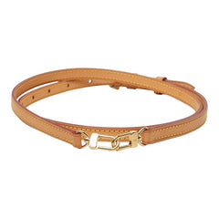 ルイ ヴィトン ショルダーストラップ ベージュ レザー レディース LOUIS VUITTON 【中古】
