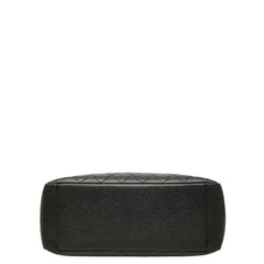 シャネル ココマーク GST グランドショッピングトート チェーン ショルダーバッグ ブラック キャビアスキン レディース CHANEL 【中古】