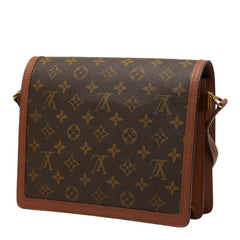 ルイ ヴィトン モノグラム ラスパイユ 斜め掛け ショルダーバッグ M51372 ブラウン PVC レザー レディース LOUIS VUITTON 【中古】
