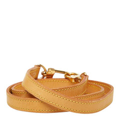 ルイ ヴィトン ショルダーストラップ ベージュ ゴールド レザー メッキ レディース LOUIS VUITTON 【中古】