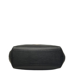 コーチ トートバッグ ショルダーバッグ F80268 ブラック レザー レディース COACH 【中古】