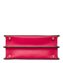 フェンディ セレリア ピーカブー アイシーユー スモール ハンドバッグ ショルダーバッグ 2WAY 8BN327 ピンク レザー レディース FENDI 中古