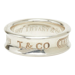 ティファニー 1837 ナローリング リング 指輪 SV925 シルバー レディース TIFFANY&Co. 中古