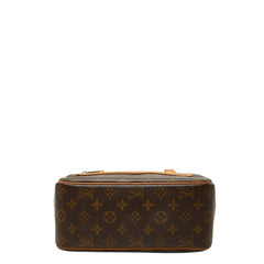 ルイ ヴィトン モノグラム シテMM ハンドバッグ ショルダーバッグ M51182 ブラウン PVC レザー レディース LOUIS VUITTON 中古