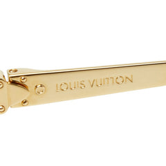 ルイ ヴィトン プティ スプソン キャットアイ サングラス Z0487E ブラウン プラスチック メッキ レディース LOUIS VUITTON 中古