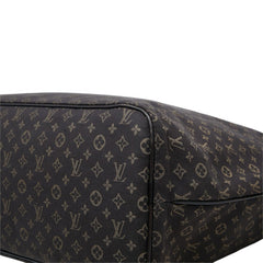 ルイ ヴィトン モノグラム イディール ネヴァーフルMM トートバッグ M40513 フザン キャンバス レザー レディース LOUIS VUITTON 中古