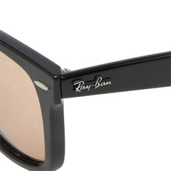 レイバン オリジナル ウェイファーラー サングラス RB2140-F ブラック プラスチック レディース Ray-Ban 中古