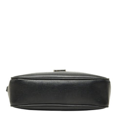 サンローラン YSLロゴ ルー カメラバッグ 斜め掛け ショルダーバッグ 574494 ブラック レザー レディース SAINT LAURENT 中古