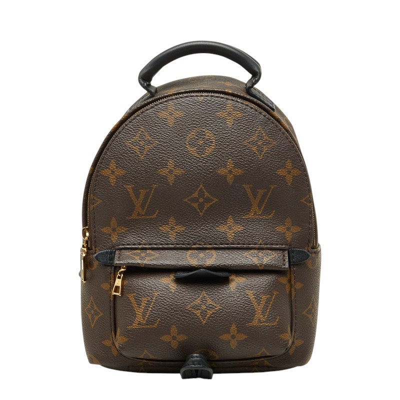 ルイ ヴィトン パームスプリングス バックパック ミニ リュック・デイパック M44873 ブラウン PVC レザー レディース LOUIS VUITTON 中古