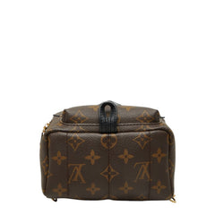 ルイ ヴィトン パームスプリングス バックパック ミニ リュック・デイパック M44873 ブラウン PVC レザー レディース LOUIS VUITTON 中古
