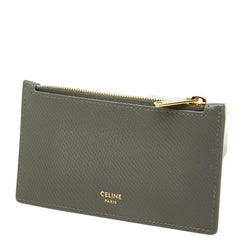 セリーヌ Unlock Your Fantasies フラグメントケース コインケース カードケース 10B683BSG/F-BB-1149 グレー レザー レディース CELINE 中古