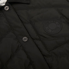 エルメス 23AW セリエ ダウンジャケット サイズ40 ブラック ポリエステル ダウン/フェザー レディース HERMES 【中古】