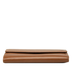 ルイ ヴィトン エピ ポルトフォイユ サラ 長財布 ロングウォレット M60321 カカオ ブラウン レザー メンズ LOUIS VUITTON 中古